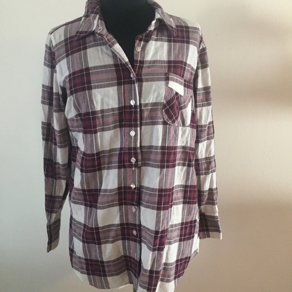 St John’s Bay plaid top